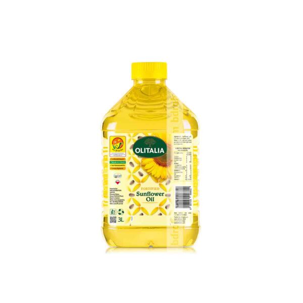 Olitalia Fortified Sunflower Oil 3ltr